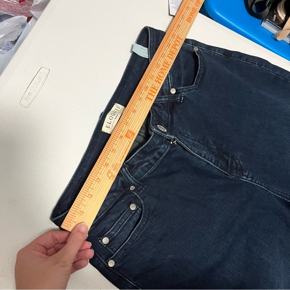 Eloquii Viola Fit Skinny Jeans Dark Wash 14V 14 V2 - Picture 8 of 8